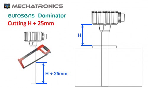 Fuel level sensor installation - Eurosens Dominator