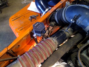 URAL truck with YAMZ-238 diesel engine and Eurosens Direct PN 