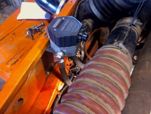 URAL truck with YAMZ-238 diesel engine and Eurosens Direct PN 