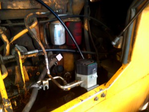 Dressta and Eurosens Direct fuel meter