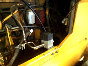 Dressta and Eurosens Direct fuel meter