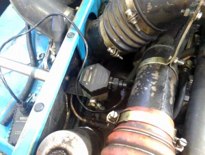 URAL truck with YAMZ-238 diesel engine and Eurosens Direct PN 