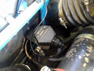 URAL truck with YAMZ-238 diesel engine and Eurosens Direct PN 