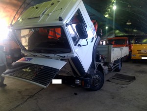 MAZ truck and Eurosens Direct PN