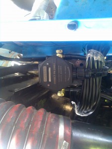 URAL truck with YAMZ-238 diesel engine and Eurosens Direct PN 