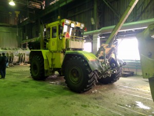 K-700 tractor and Eurosens Direct