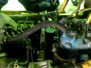 K-700 tractor and Eurosens Direct fuel meter