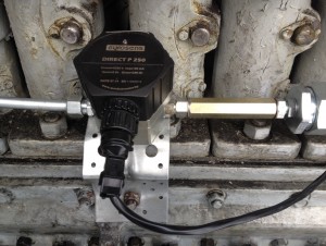 Installation Eurosens Direct on locomotive